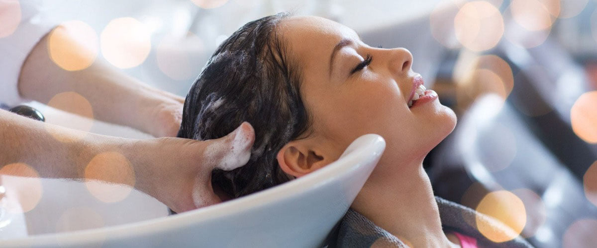 hair care in salon